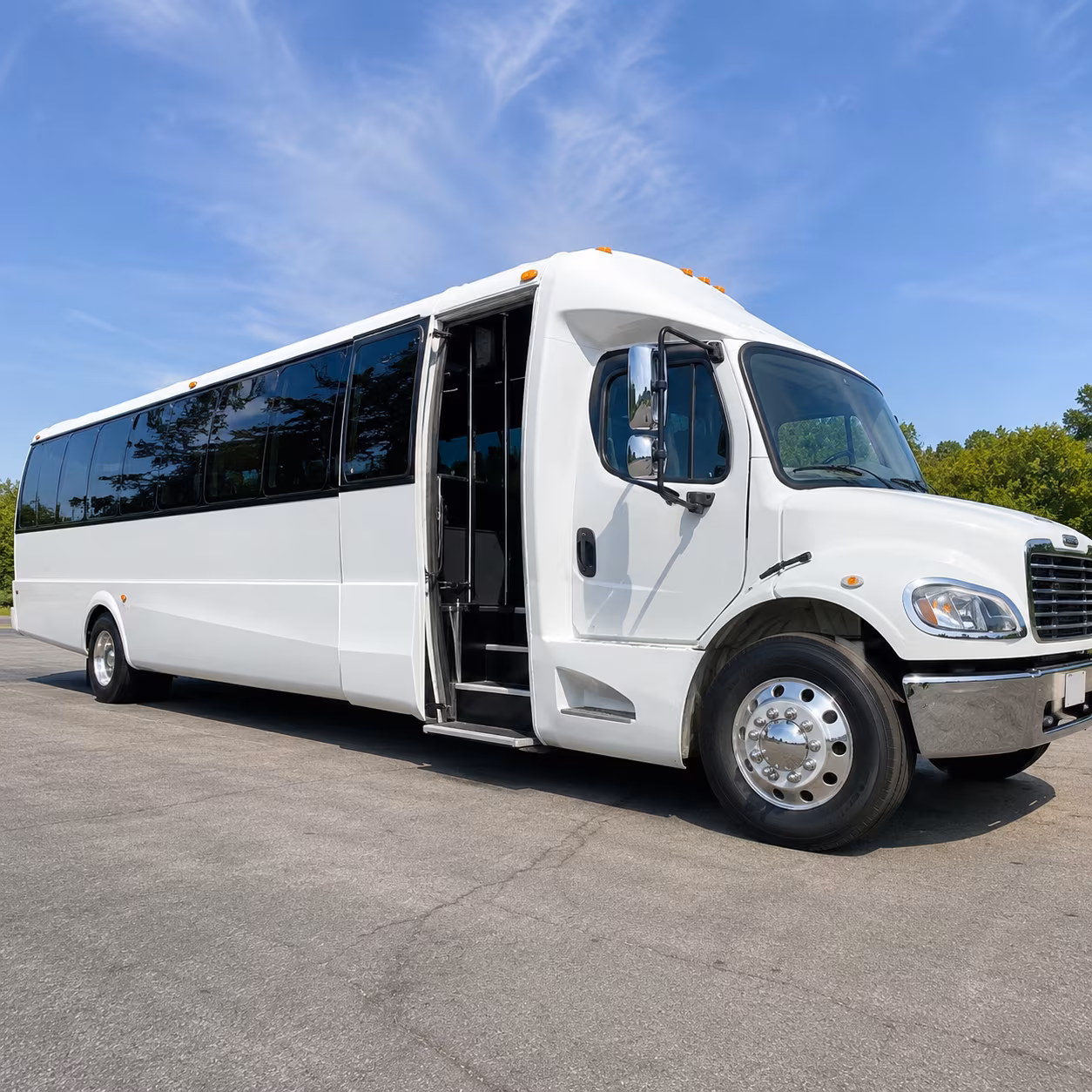 Atlantic City Airport Shuttle & Transportation party bus exterior