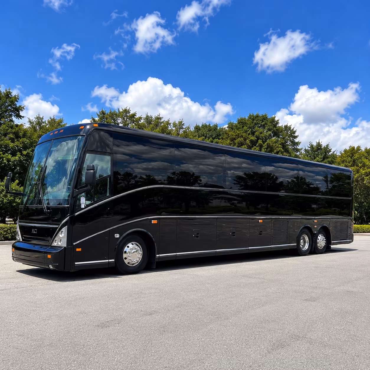 Atlantic City Airport Shuttle & Transportation party bus exterior
