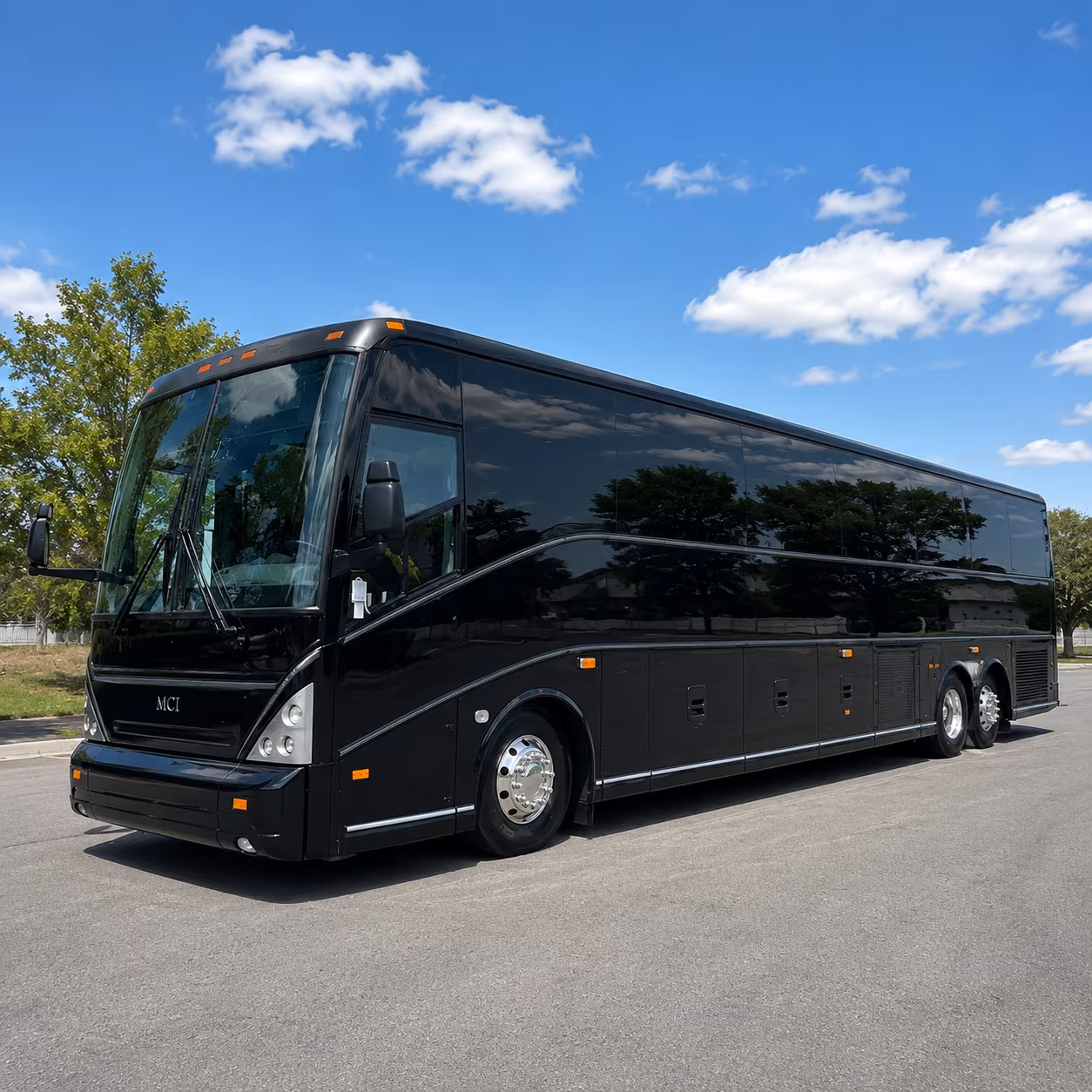 Atlantic City Airport Shuttle & Transportation party bus exterior