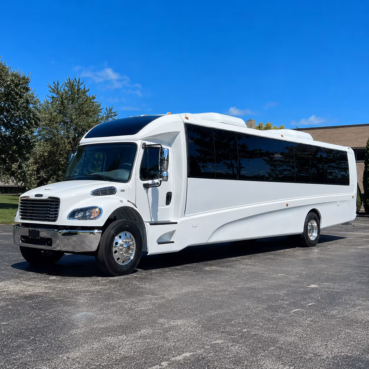 Atlantic City Airport Shuttle & Transportation party bus exterior