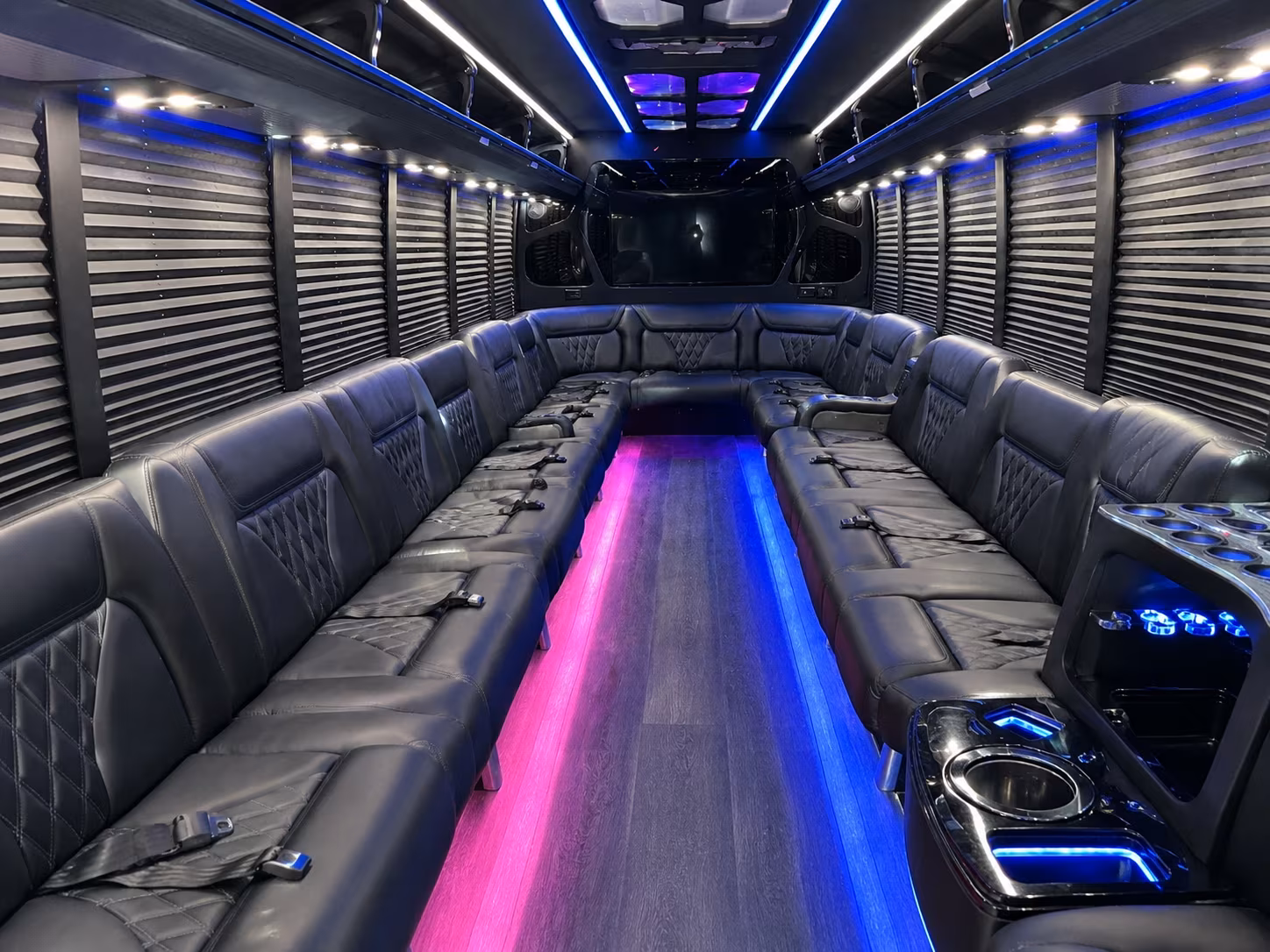 Atlantic City Bachelor & Bachelorette Transportation party bus exterior