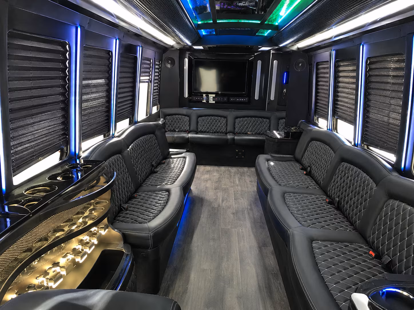 Atlantic City Concert & Music Festival Transportation party bus exterior