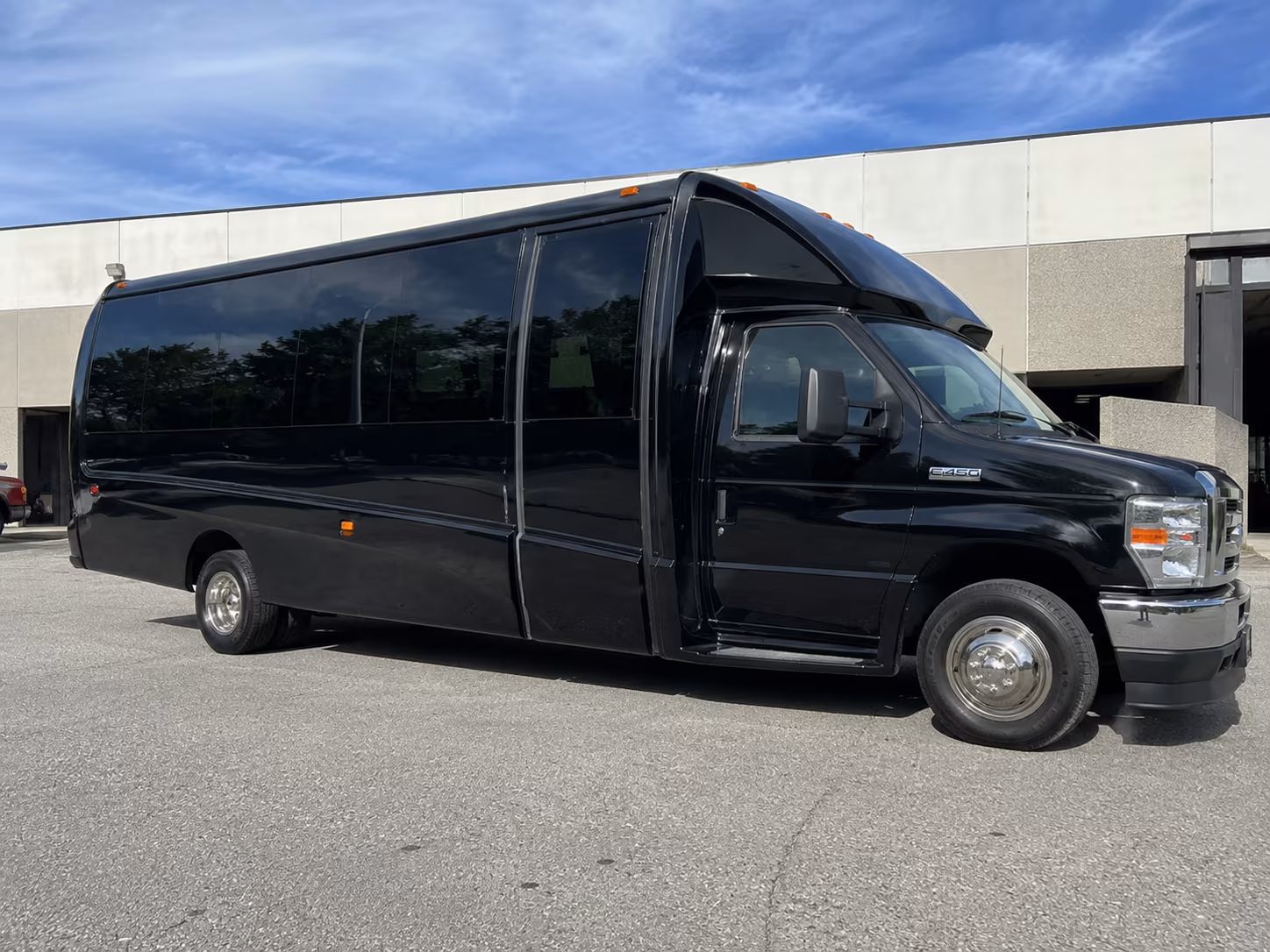 Atlantic City Corporate Transportation party bus exterior