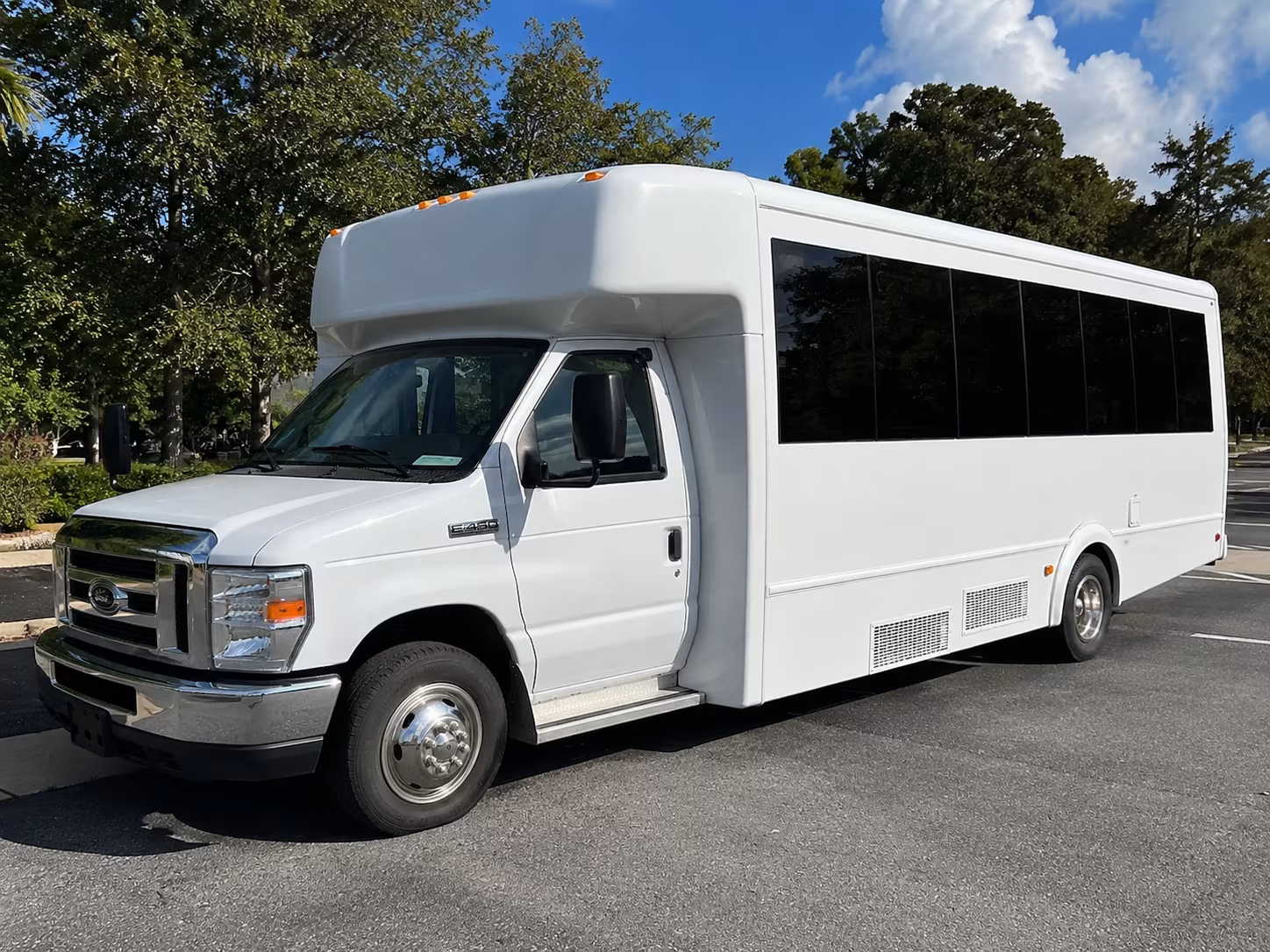 Atlantic City Private Event Transportation party bus exterior