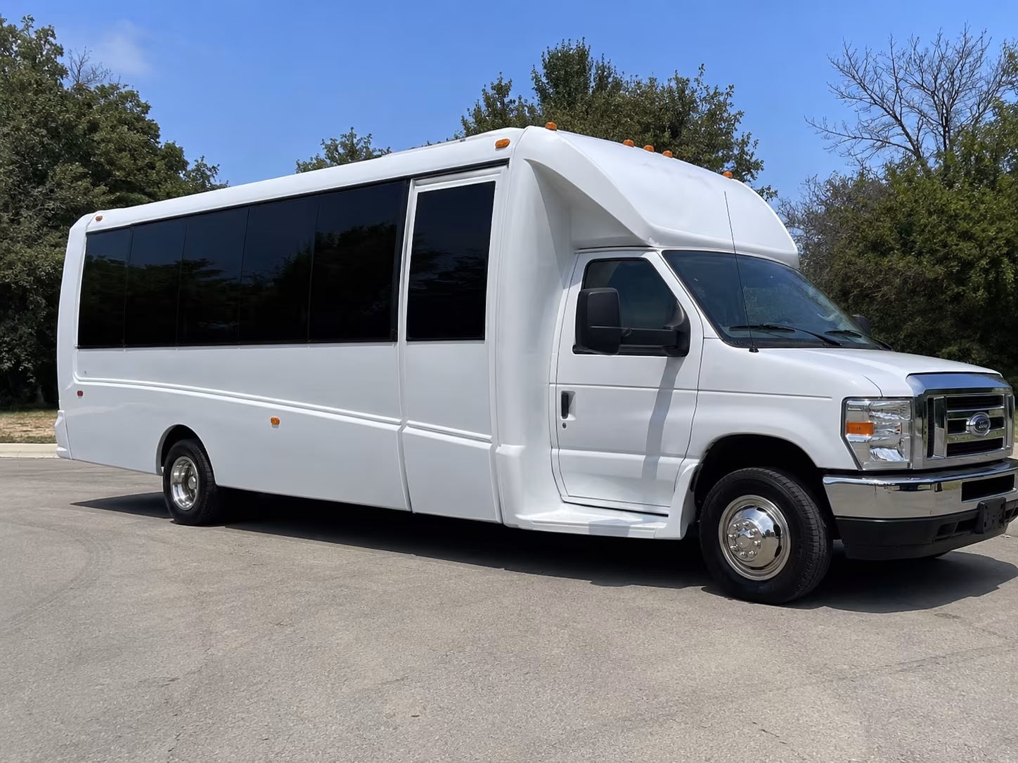 Atlantic City Prom & Homecoming Transportation party bus exterior