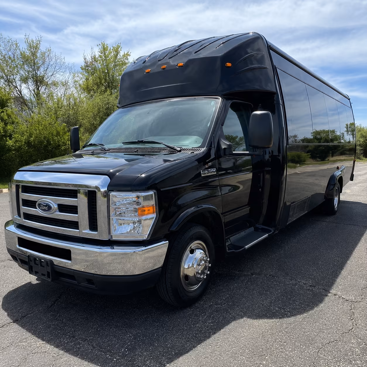 Atlantic City Prom & Homecoming Transportation party bus exterior