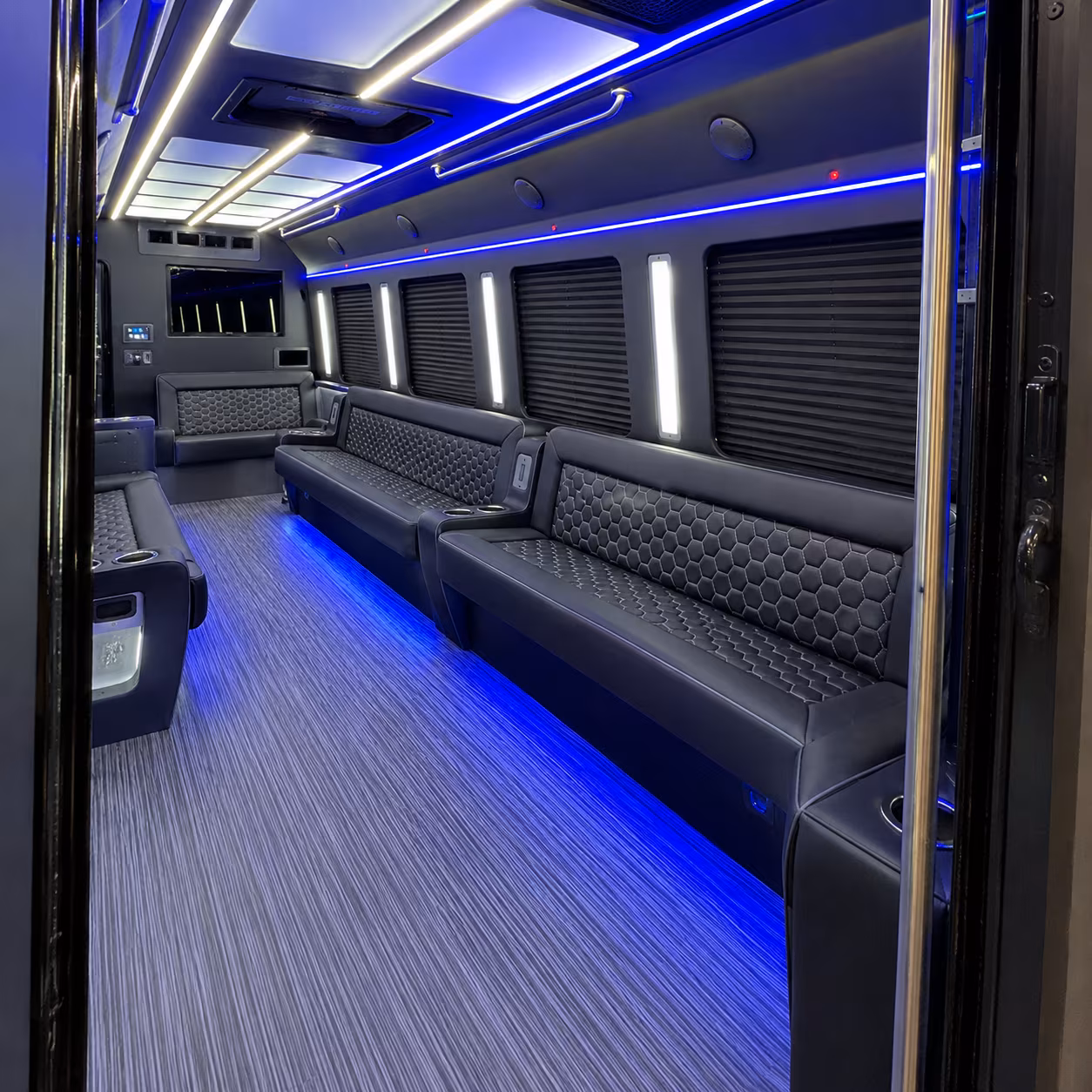 Atlantic City Prom & Homecoming Transportation party bus exterior