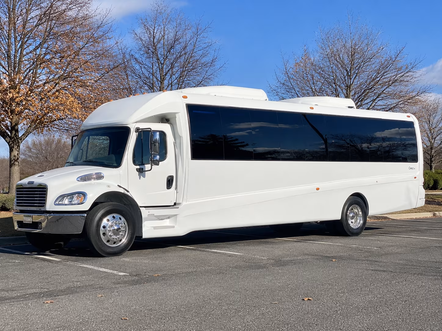 Atlantic City Prom & Homecoming Transportation party bus exterior
