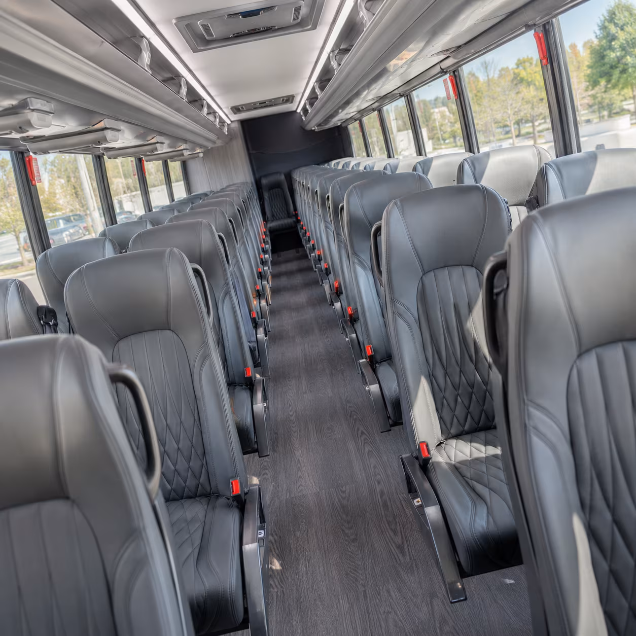 Atlantic City School Event Transportation party bus exterior