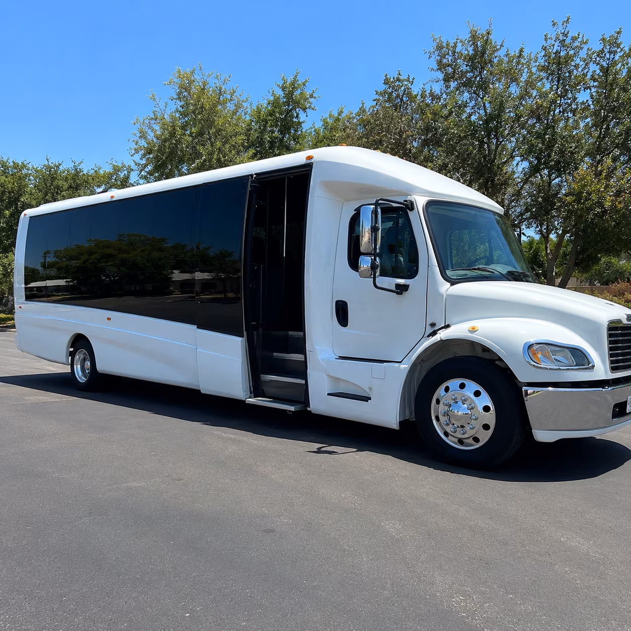 Atlantic City School Event Transportation party bus exterior