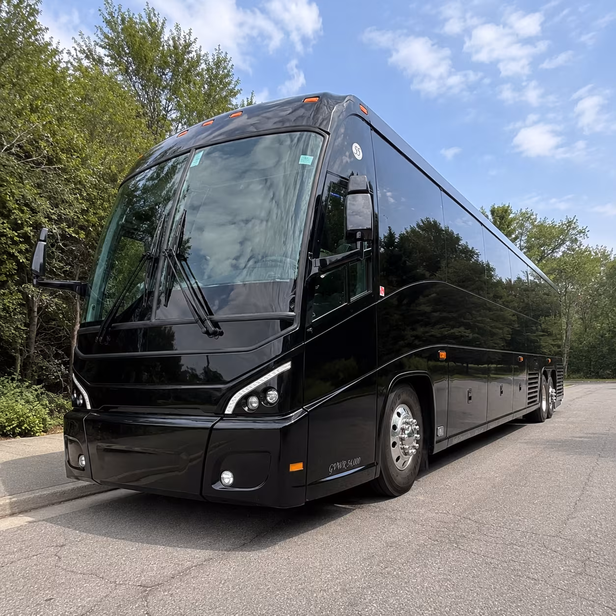 Atlantic City School Event Transportation party bus interior