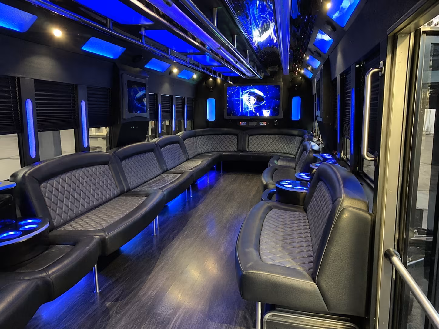 Atlantic City Winery Tour & Pub Crawl Transportation party bus exterior